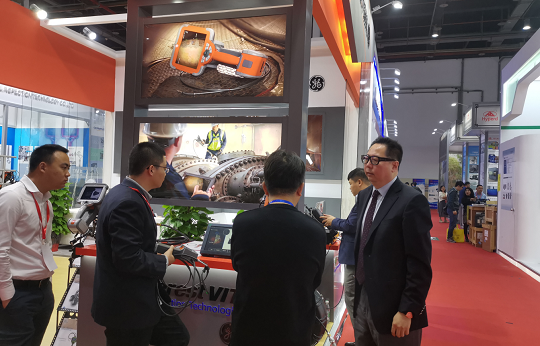 孫總親臨第24屆Q.C.China展現場 韋孫總親臨第24屆Q.C.China展現場